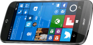 Acer Liquid Jade Primo schwarz rotiert