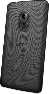Acer Liquid Z200 sort bagside skæv venstre side