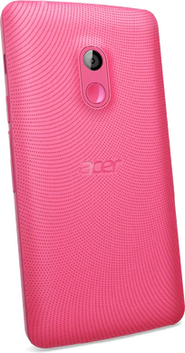 Acer Liquid Z200 pink bagside skæv 2