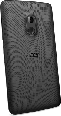 Acer Liquid Z200 bagside sort skæv højre side