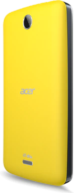 Acer Liquid Z3 yellow back tilted ed