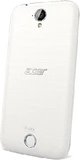 Acer Liquid Z330 white back left side tilted ed