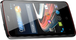 Acer Liquid Z4 svart vridd