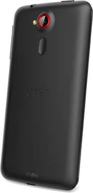 Acer Liquid Z4 Duo negro volver lado izquierdo