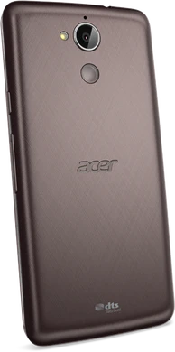 Acer Liquid Z410 zwart achterkant schuin 2