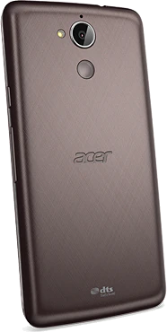 Acer Liquid Z410 Duo nero indietro lato destro aslant