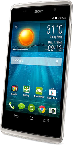 Acer Liquid Z500 sandy zilver voorkant schuin rechterzijkant Acer Liquid Z500 sandy zilver voorkant schuin rechterzijkant