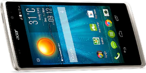 Acer Liquid Z500 sandy sølv vridd