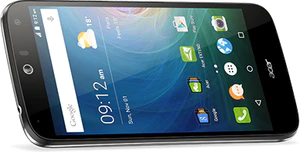 Acer Liquid z630 argent en rotation