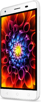 Acer Liquid Z6E Duo white front right side