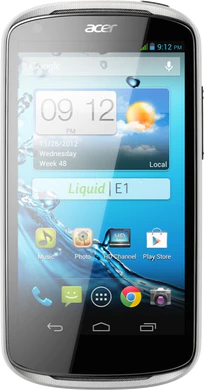 Acer Liquid E1 wit voorkant