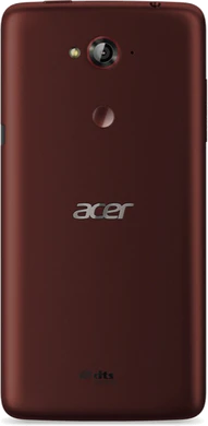 Acer Liquid E600 garnet rød bagside
