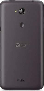 Acer Liquid E600 titanium gray bagside
