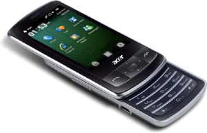 Acer beTouch E200 opened