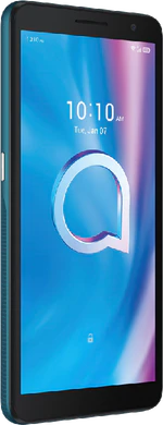 Alcatel 1b 2020 green front left side