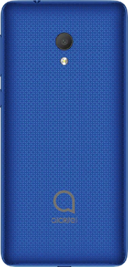 Alcatel 1c 2019 sininen takapuoli