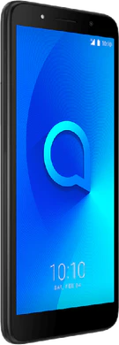 Alcatel 1c black front left side