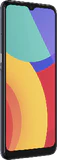 Alcatel 1s 2021 schwarz Vorderseite linke Seite