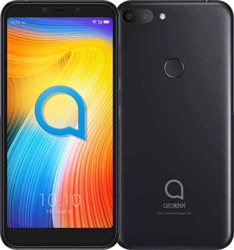 Alcatel 1S zwart overzicht