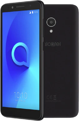 Alcatel 1x zwart overzicht