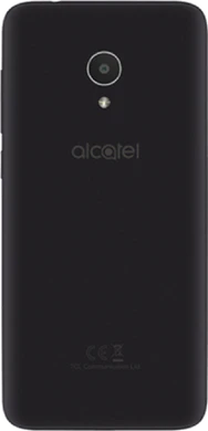 Alcatel 1x achterkant zwart