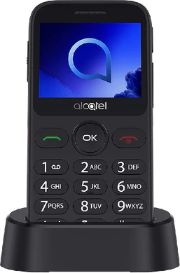 Alcatel 2019 sort front cradle