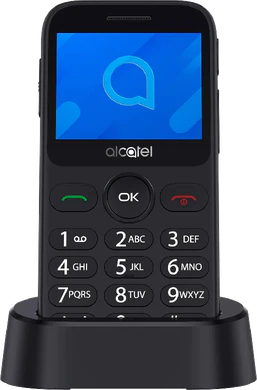 Alcatel 2020 grå front dock