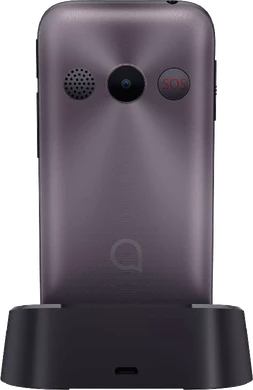 Alcatel 2020 grå bagside dock