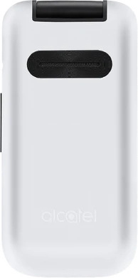 Alcatel 2057 hvid bagside
