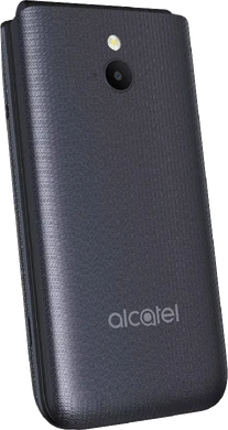 Alcatel 3082 grijs voorkant linkerzijkant schuin