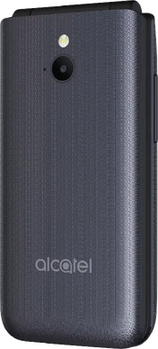 Alcatel 3082 grijs voorkant rechterzijkant