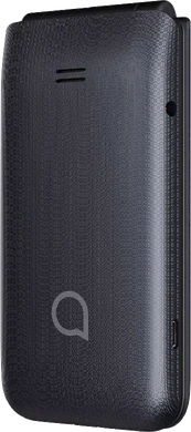 Alcatel 3082 grijs achterkant linkerzijkant