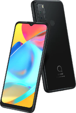 Alcatel 3l 2021 negro visión general