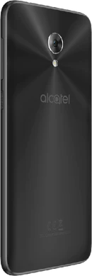 Alcatel 3L svart tillbaka höger sida