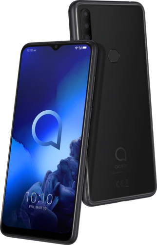 Alcatel 3x 2019 zwart overzicht Alcatel 3x 2019 zwart overzicht