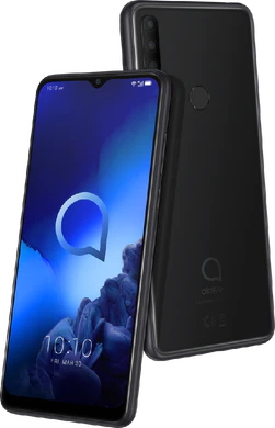 Alcatel 3x 2019 nero panoramica