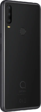 Alcatel 3x 2019 nero indietro lato destro