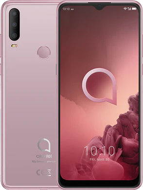 Alcatel 3x 2019 pink indietro