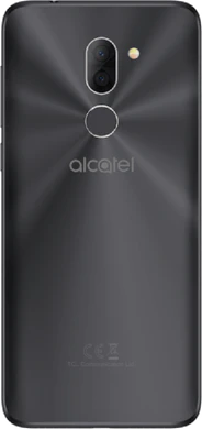 Alcatel 3x svart tillbaka