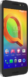 Alcatel A3 black front left side