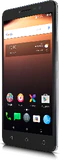 Alcatel A3 XL nero copertina frontale lato destro