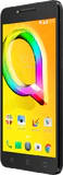 Alcatel A5 LED negro tapa delantera lado derecho