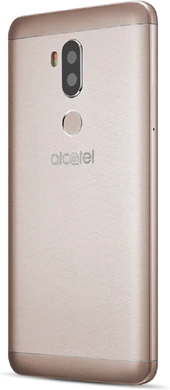 Alcatel a7 nero rose oro indietro lato sinistro