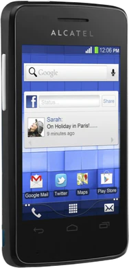 Alcatel One Touch 4007D Pixi copertina frontale aslant 2