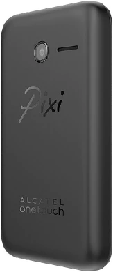 Alcatel One Touch pixi 3 35 noir retour côté gauche
