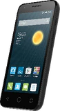 Alcatel One Touch pixi 3 45 dualsim noir couverture à droite
