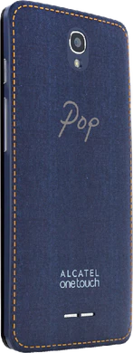 Alcatel one touch Pop Star denim takapuoli oikea puoli