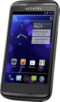 Alcatel One Touch smart 993D zwart