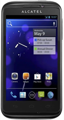 Alcatel onetouch 993D negro