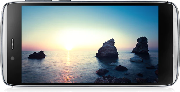 Alcatel onetouch Idol Alpha gedraaid